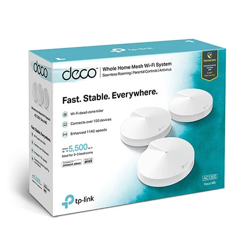 TP-Link Deco M5 AC1300 3 Unit Whole Home Mesh Wi-Fi System — Giriş nöqtələri, Bakı (3)