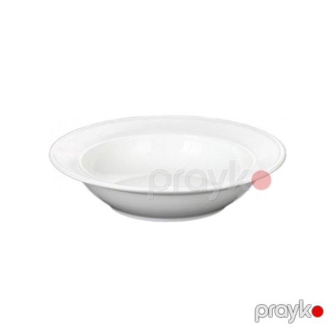 Dərin boşqab Wilmax WL-991018 dairə, 15 sm, farfor, ağ — Bakı