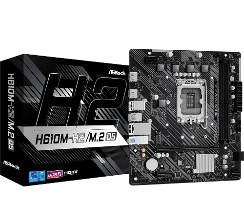 ASRock H610M-H2/M.2 D5 Motherboard — Bakı
