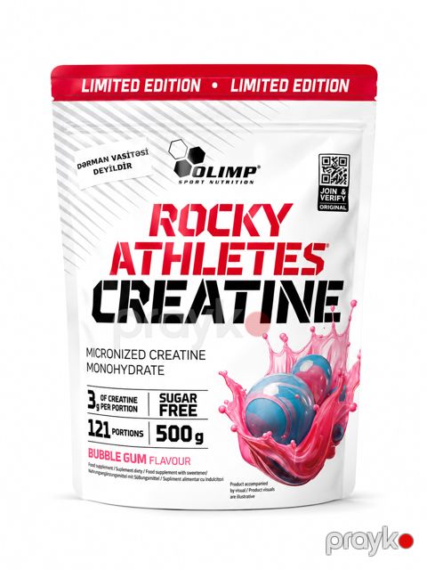 Kreatin Olimp Sport Nutition Rocky Atlhletes Bubble Gum, 500 q — Bakı