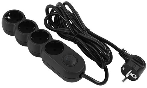 2E 2E-U04VESM3BK Elektrik şəbəkə filteri — Kabelləri, adapterlər və keçidçilər, Bakı (2)