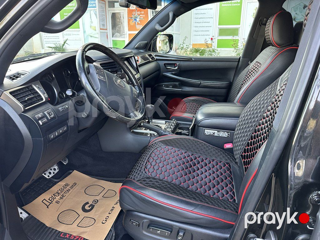 Lexus LX 570, 5.7 L, 2014 il, 115 000 km — Avtomobillər, Gəncə (5)