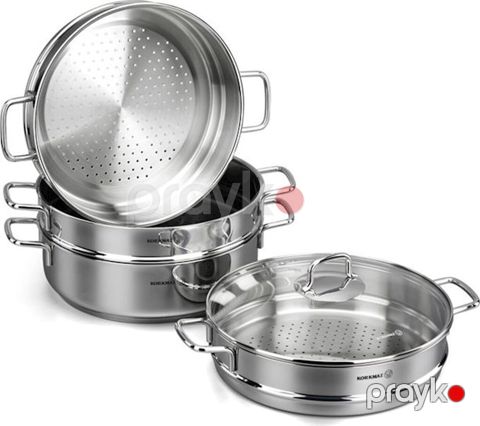 2310 Məhsulun adı: Buxarlı mantı qazanı Korkmaz Perla A1524 28x10 — Bakı