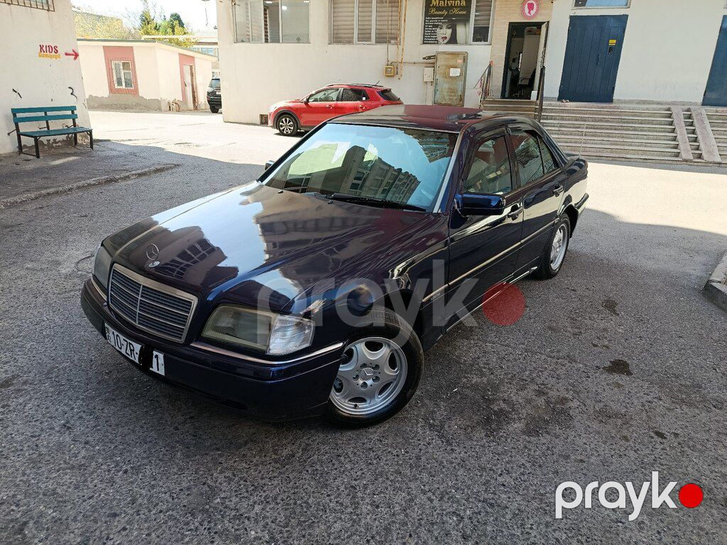 Mercedes C 200, 2.0 L, 1994 il, 225 544 km — Avtomobillər, Bakı (2)