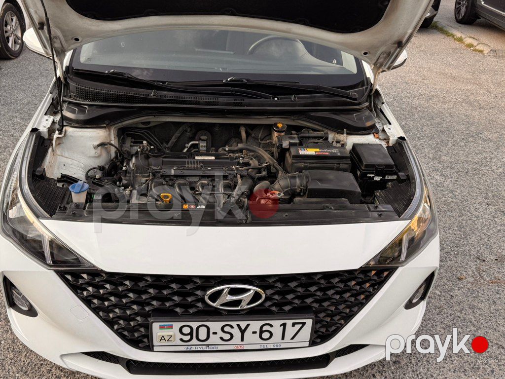 Hyundai Accent, 1.6 L, 2021 il, 85 000 km — Avtomobillər, Bakı (11)