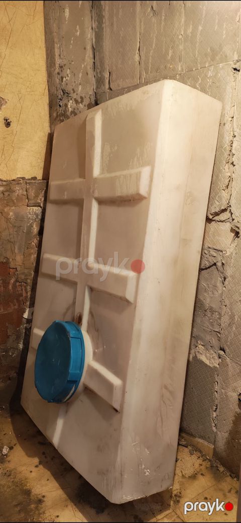 Plastik su çəni 450 litr – yastı/yarımoval korpuslu model - Material — Bakı