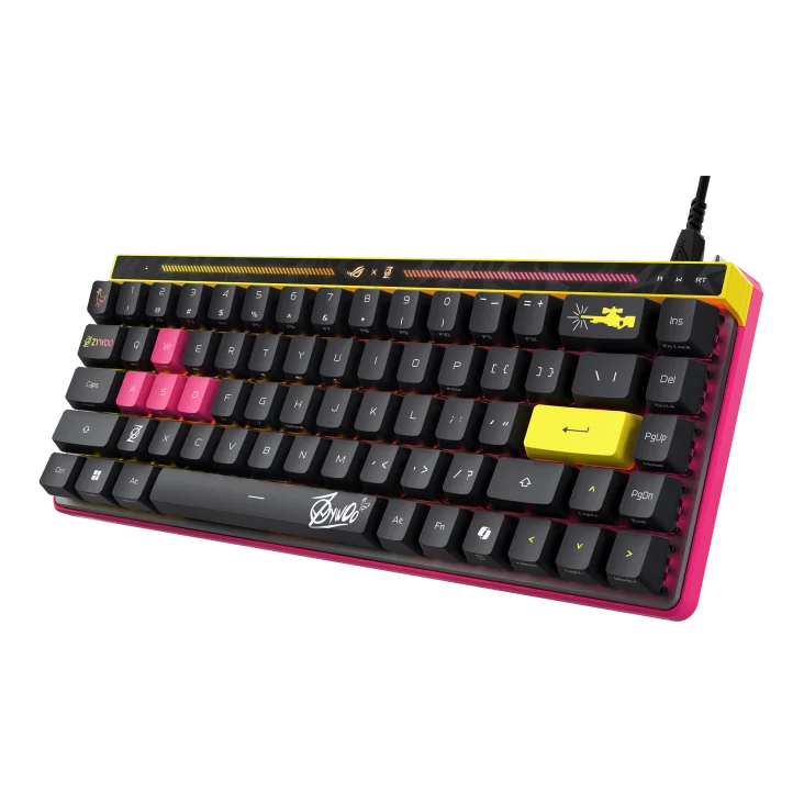 ASUS ROG Falchion Ace HFX ZywOo Edition Magnetic Gaming Keyboard — Klaviaturalar və siçanlar, Bakı (2)