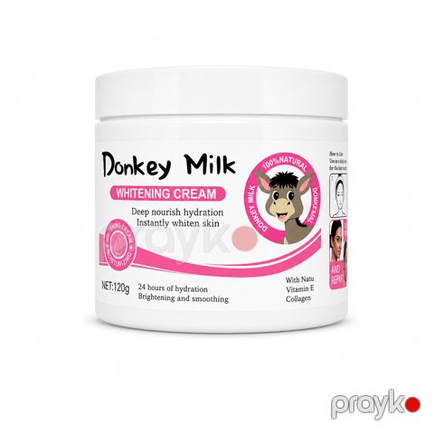 Üz kremi Donkey Milk, 120 ml, Ağardıcı/Nəmləndirici — Bakı