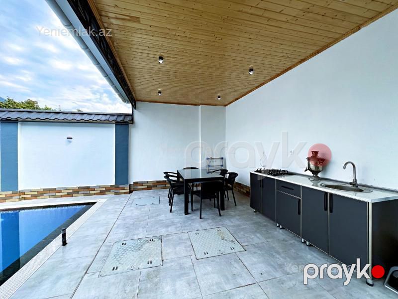 Günlük 6 otaqlı Həyət evi / Villa, 388 m², Qəbələ — Ev, villa, Qəbələ (2)