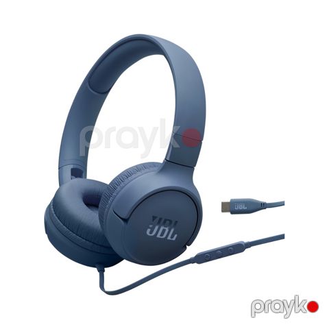JBL Tune 520C Usb-c wired Blue (JBLT520CBLU) — Bakı