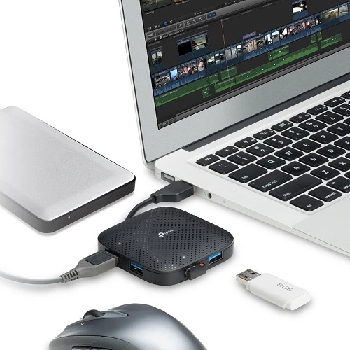 TP-Link UH400 USB 3.0 4-Port Portable Hub — Kabelləri, adapterlər və keçidçilər, Bakı (3)