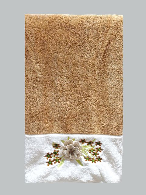 Üz və əllər üçün dəsmal 33557372, 50х90 sm, mikrofiber, qəhvəyi — Bakı