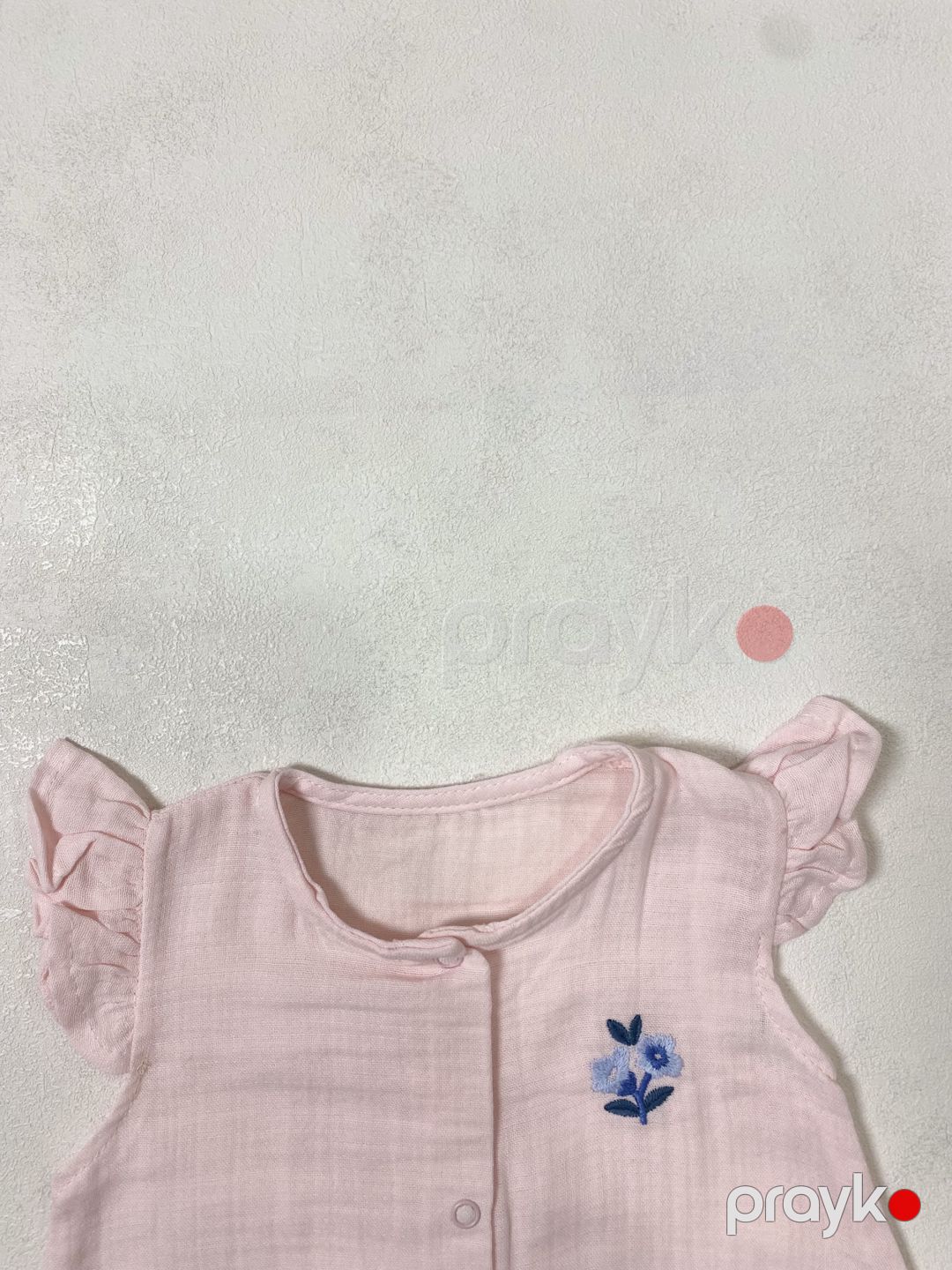 Şortlu kombinezon No brand, Açıq çəhrayı, Pambıq, 0-3 ay — Mallar, Bakı (3)