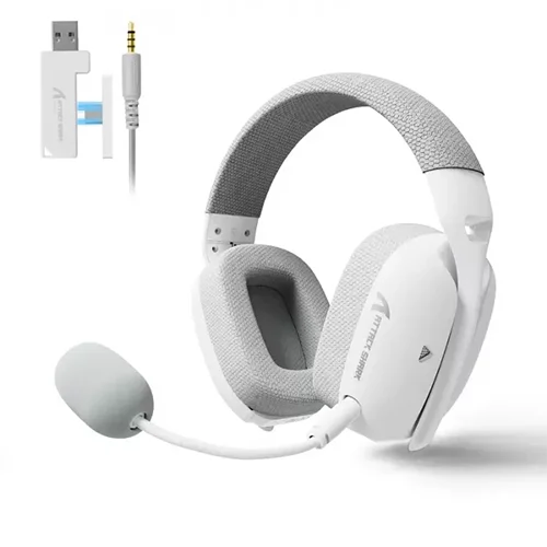 Attack Shark L80 PRO Wireless White Gaming Headset — Bakı