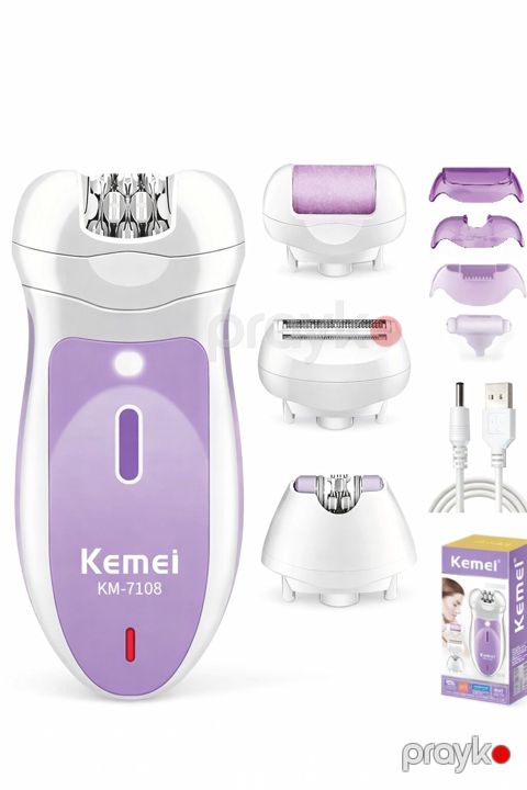 11402 Məhsulun adı: Epilyator Kemei KM-7108 Royal Violet Brend: No — Bakı