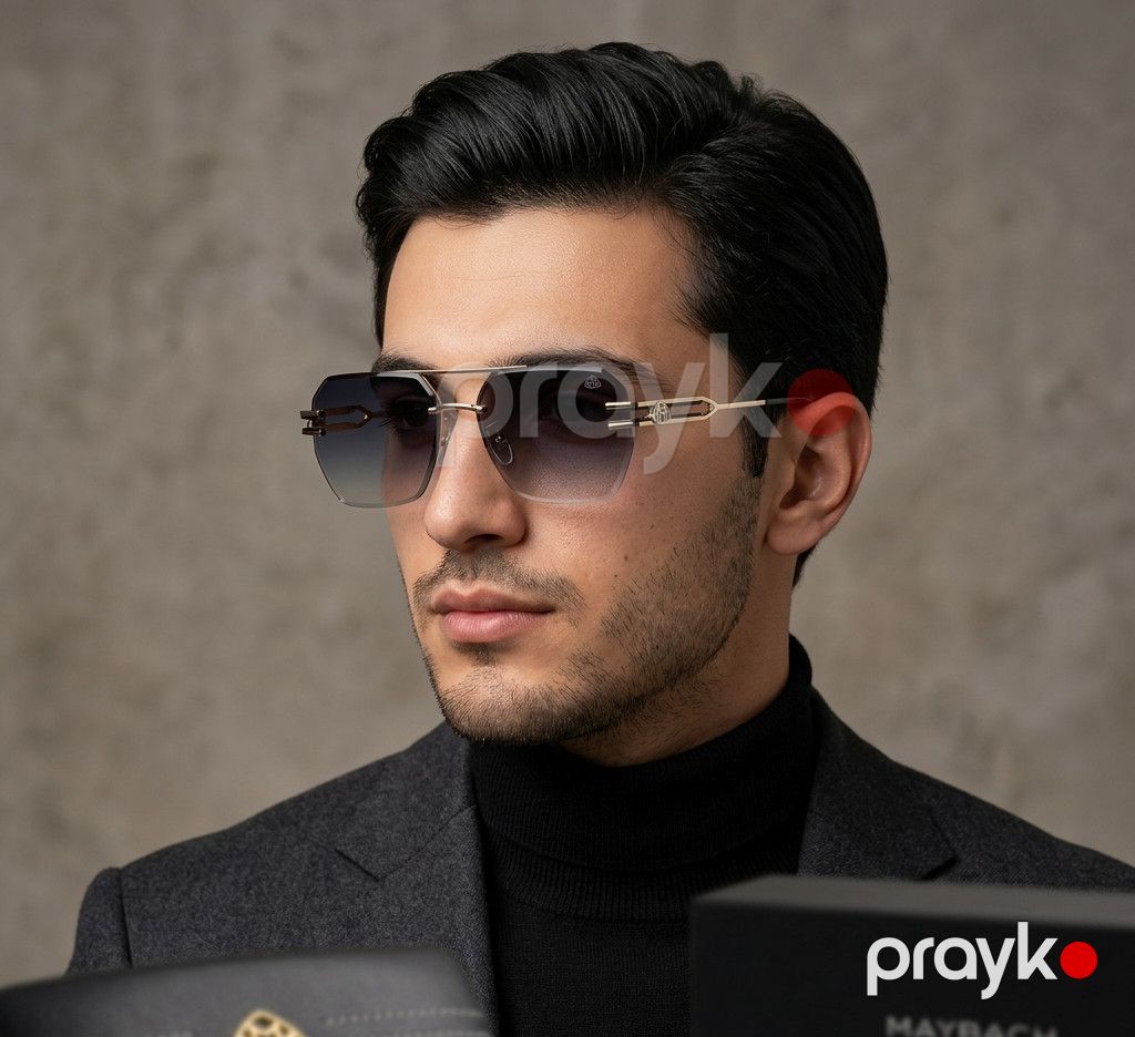 Kişilər üçün günəş eynəkləri VZYN025 blue gradient golden — Mallar, Bakı (3)