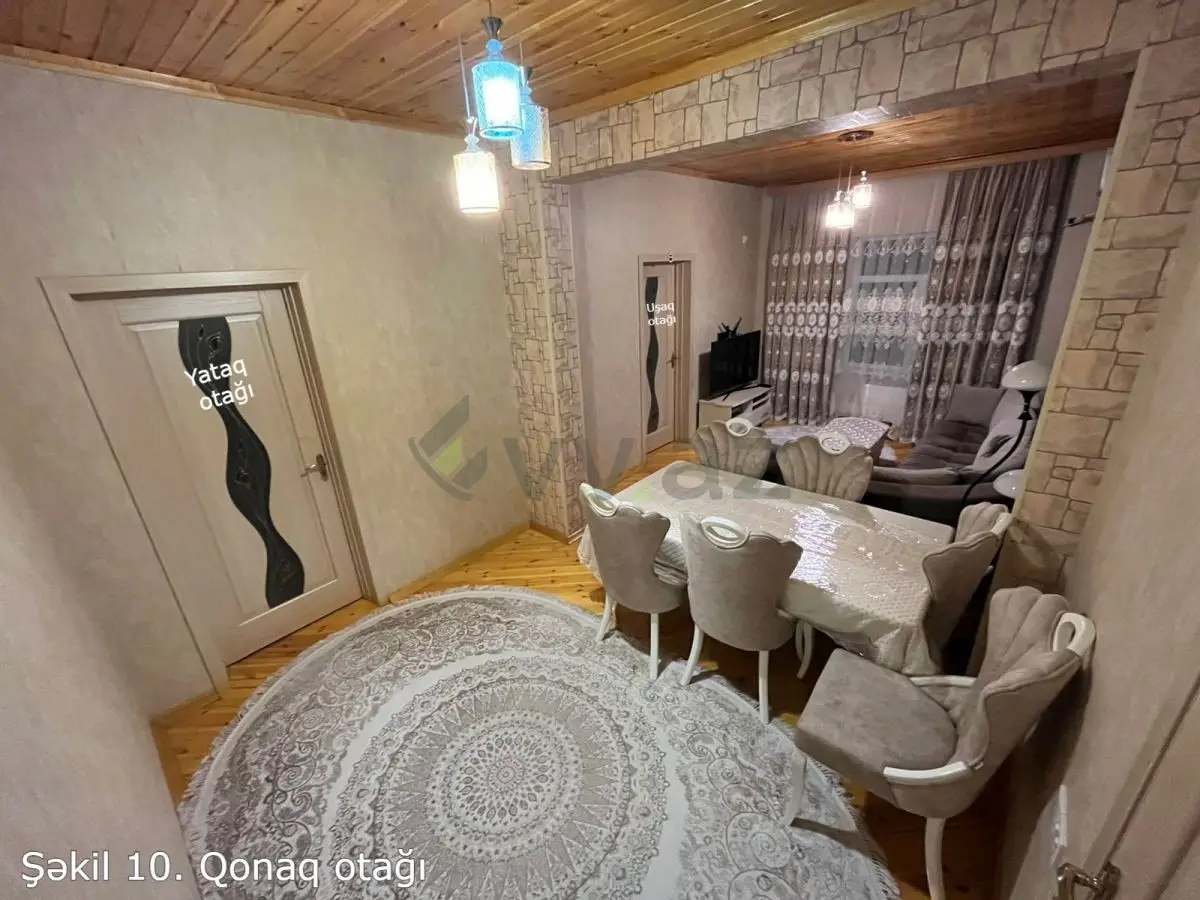 3 otaqlı mənzil Yeni tikili Satılır, Masazır, Abşeron — Mənzil (4)
