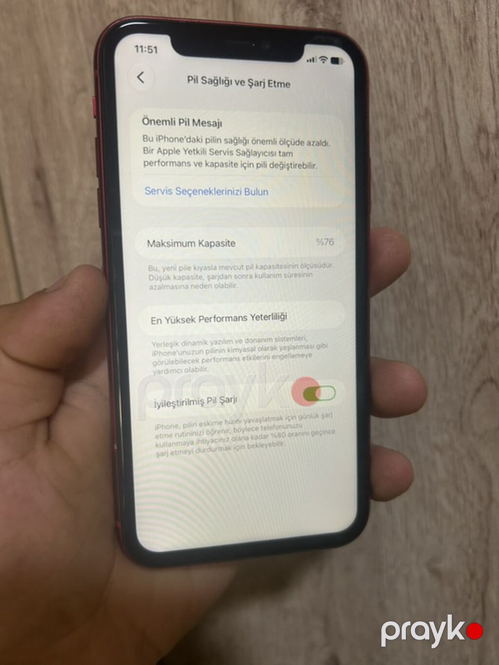 IPhone 11, 64 GB, Qırmızı, Face ID — Apple iPhone, Masazır (4)