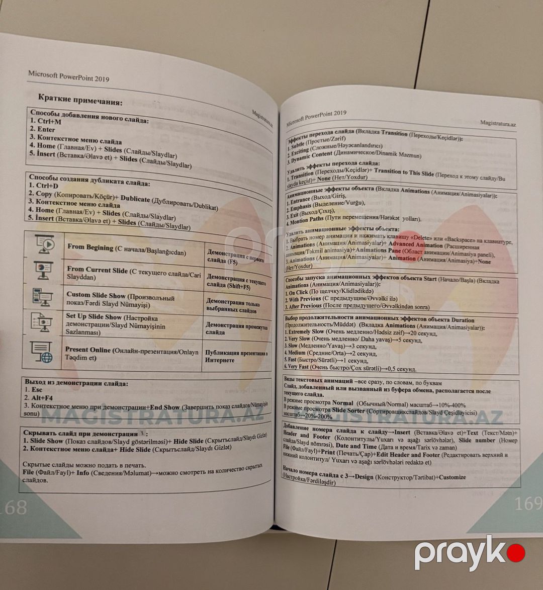 Magistratura kitabları — Kitablar və jurnallar, Bakı (4)