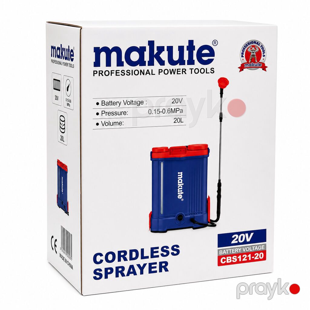 525 Məhsulun adı: Bağ üçün çiləyici Makute CBS121-20, 0.2 kVt, 20 — Krasko püskü, Bakı (3)