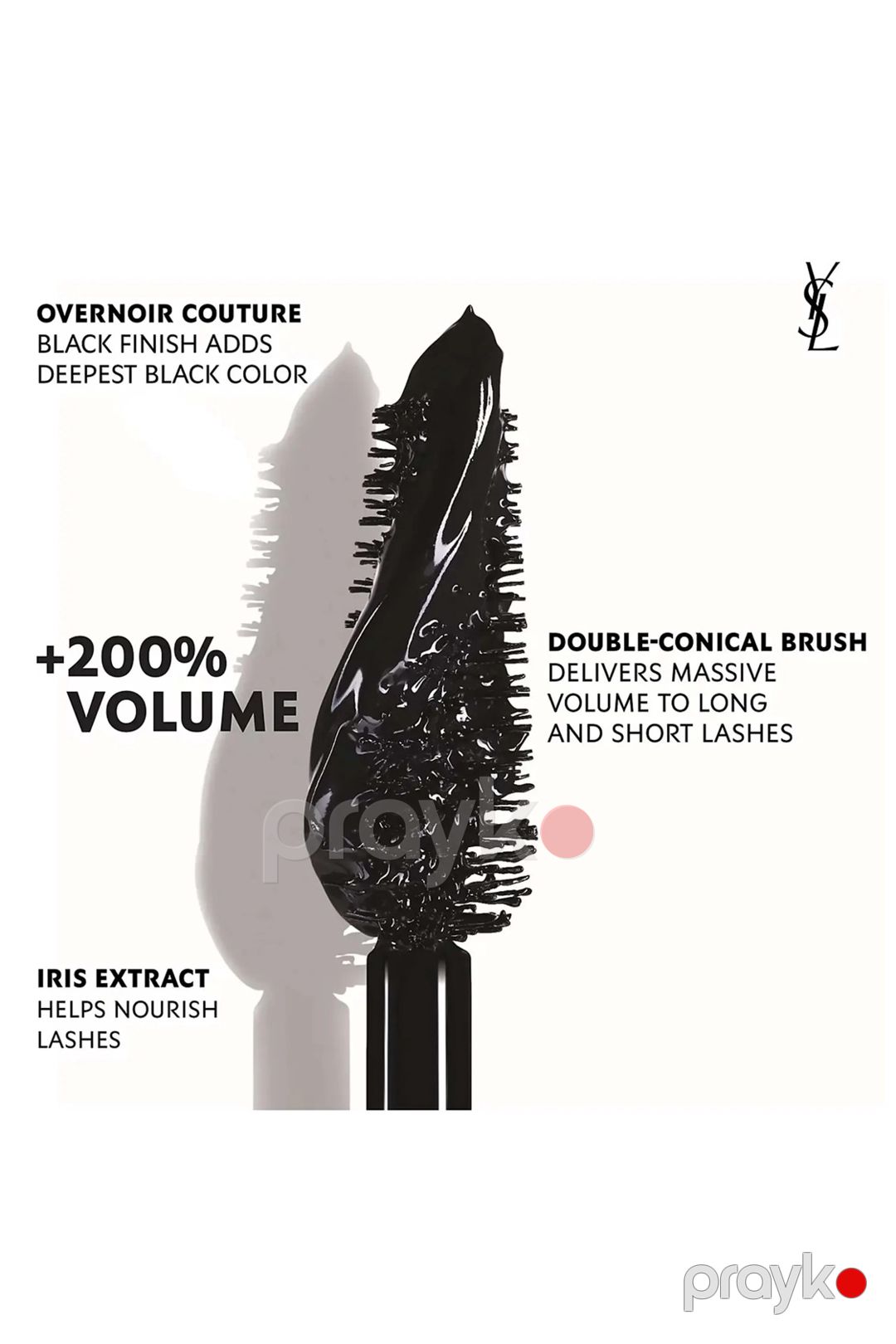 Kosmetik hədiyyə dəsti Yves Saint Laurent Lash Clash Extreme Volume Mascara, 2x9 ml — Mallar, Bakı (3)