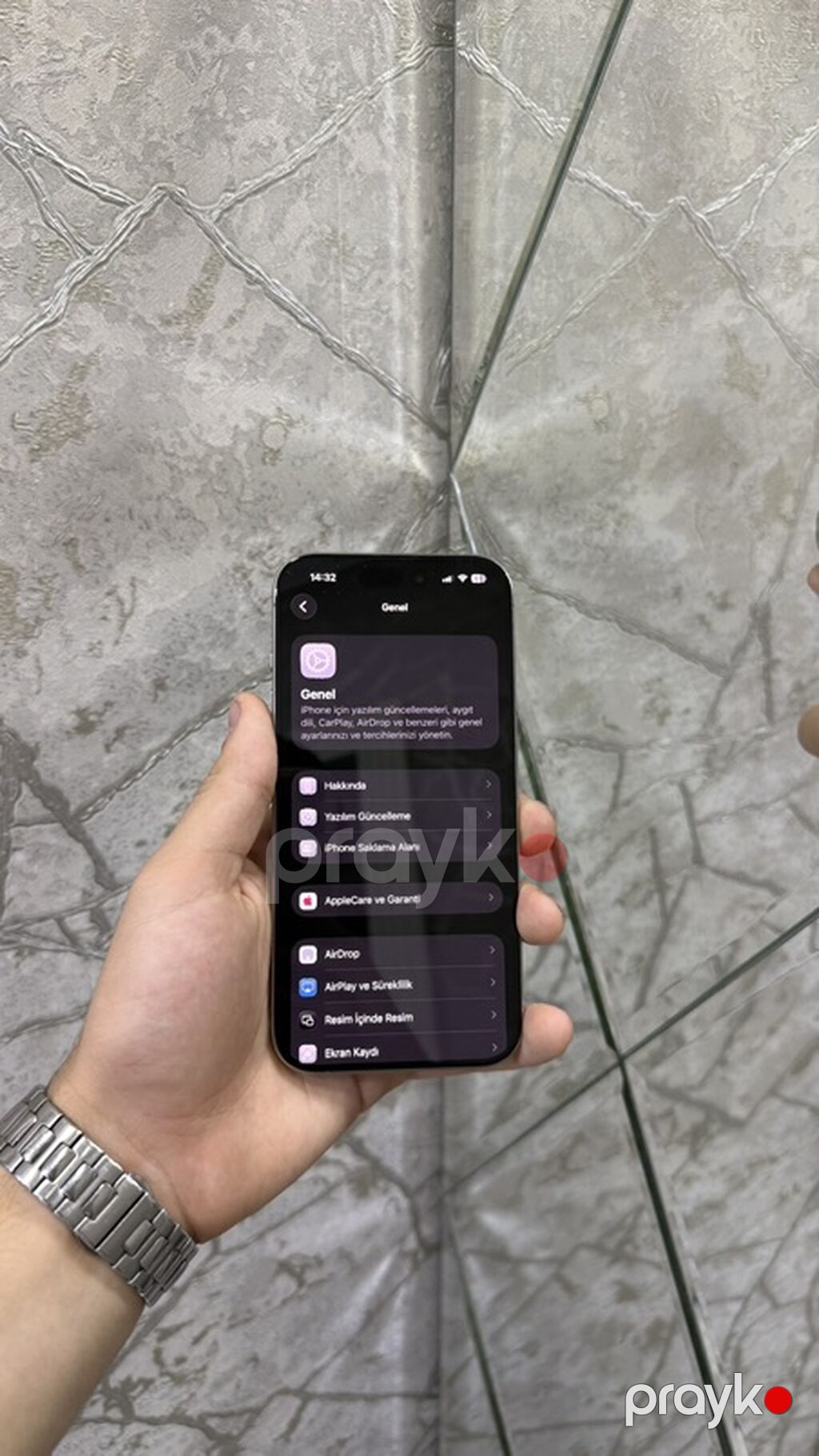 IPhone 15 Pro, Natural Titanium, Face ID — Apple iPhone, Sumqayıt (5)