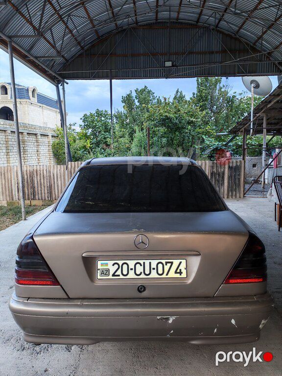 Mercedes C 180, 1.8 L, 1995 il, 489 590 km — Avtomobillər, Tovuz (2)