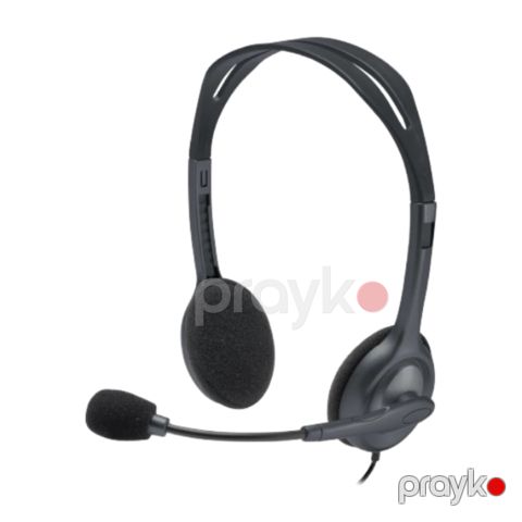 Logıtech H111 Corded Stereo Headset – Black (981-000593) — Bakı