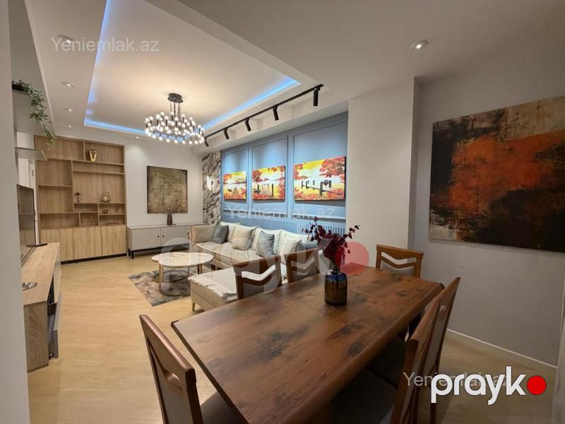 Kirayə 2 otaqlı Bina evi menzil (Yeni tikili), 75 m², Nərimanov rayonu — Mənzil, Bakı (4)