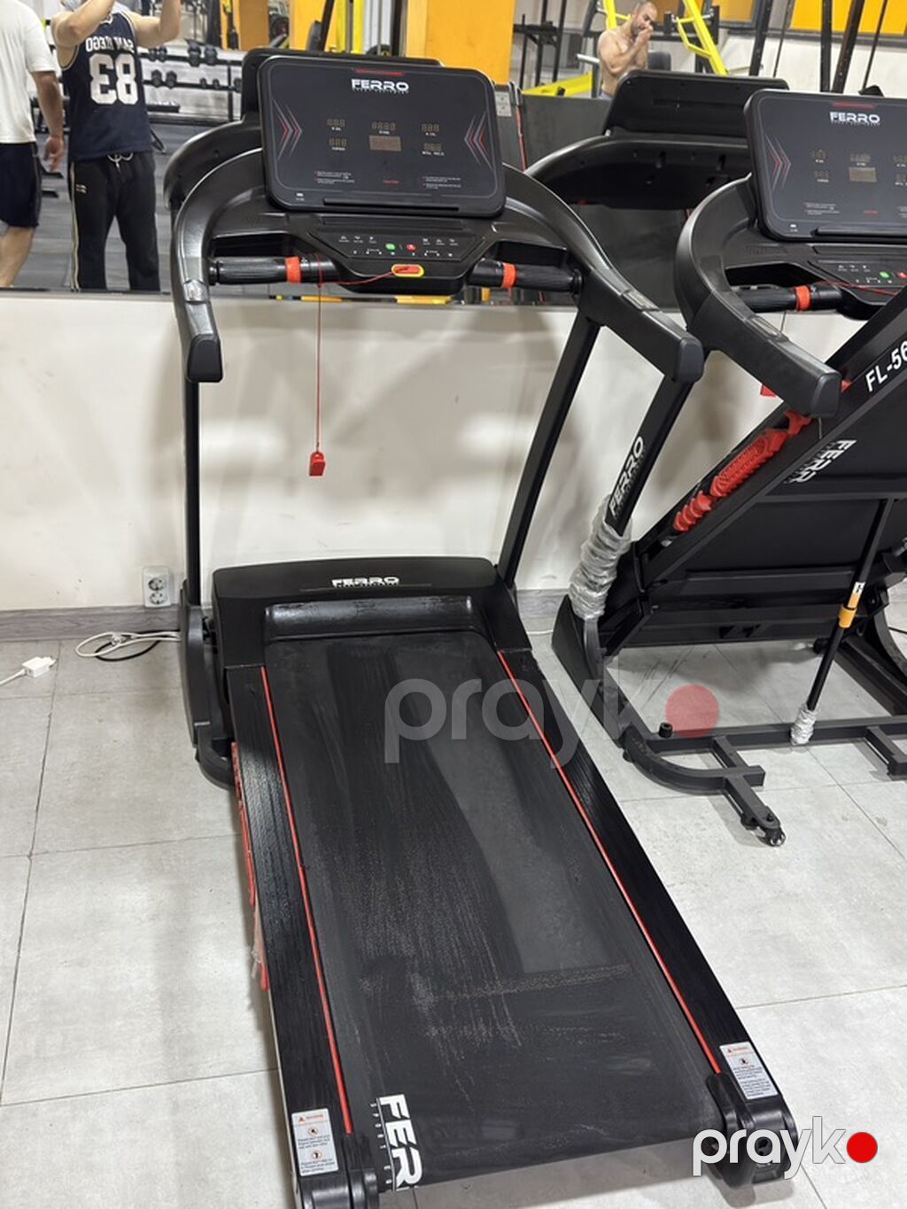Ferro Fitness FL-5600 qaçış trenajoru - Güclü elektrik mühərriki və — Koşu simulyatorları, Digah (2)