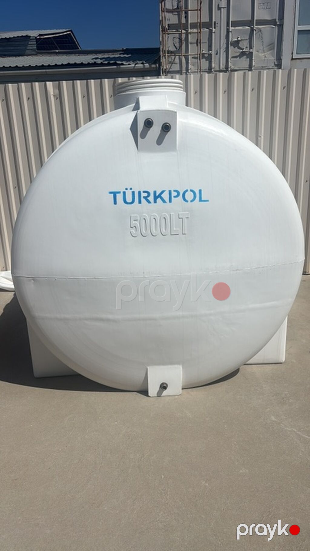 Türkpol 5000 Lt plastik su çəni - Həcm: 5000 litr - Material: Yüksək — Su çənləri, kanisterləri, bochkalar, Bakı (3)