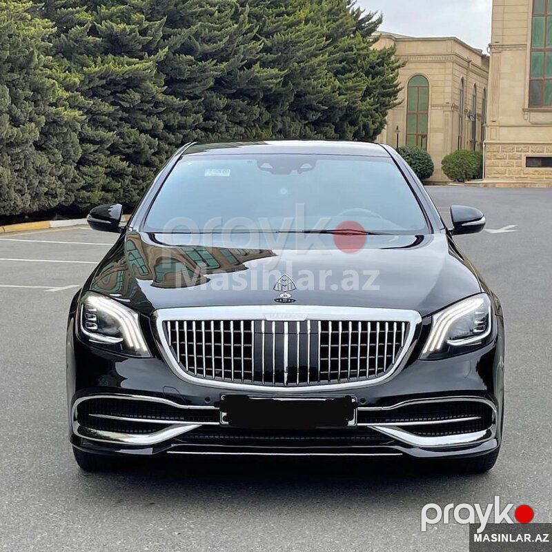 Mercedes s class, 2019 il — Minik avtomobili icarəsi, Bakı (6)