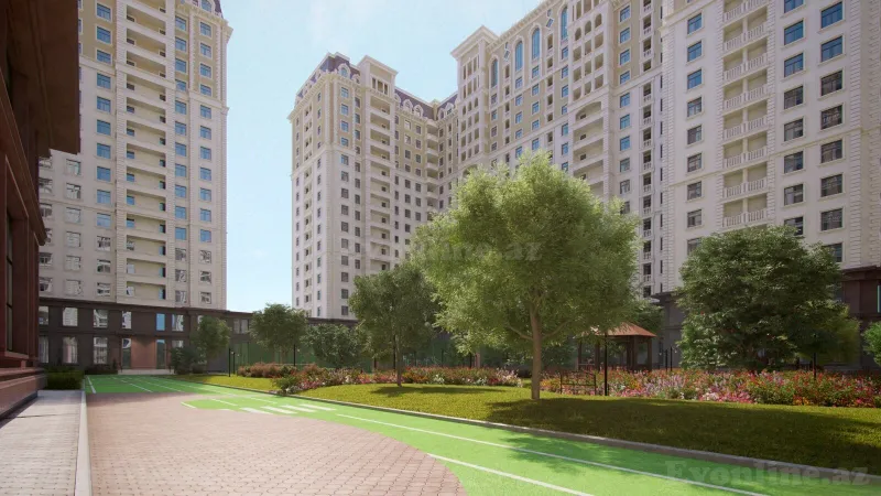 Satılır 2 otaqlı Mənzil Yeni tikili 76 m² Bakı, Yasamal r., Elmlər Akademiyası m — Mənzil, Bakı (6)