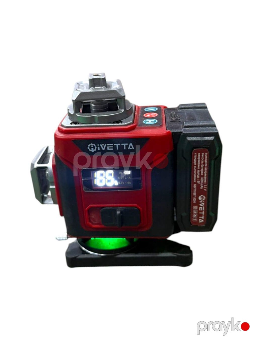 10507 Məhsulun adı: Lazerli nivelir Ivetta HHT_600016, 5 V Brend — Ölçü alətləri, Bakı (2)