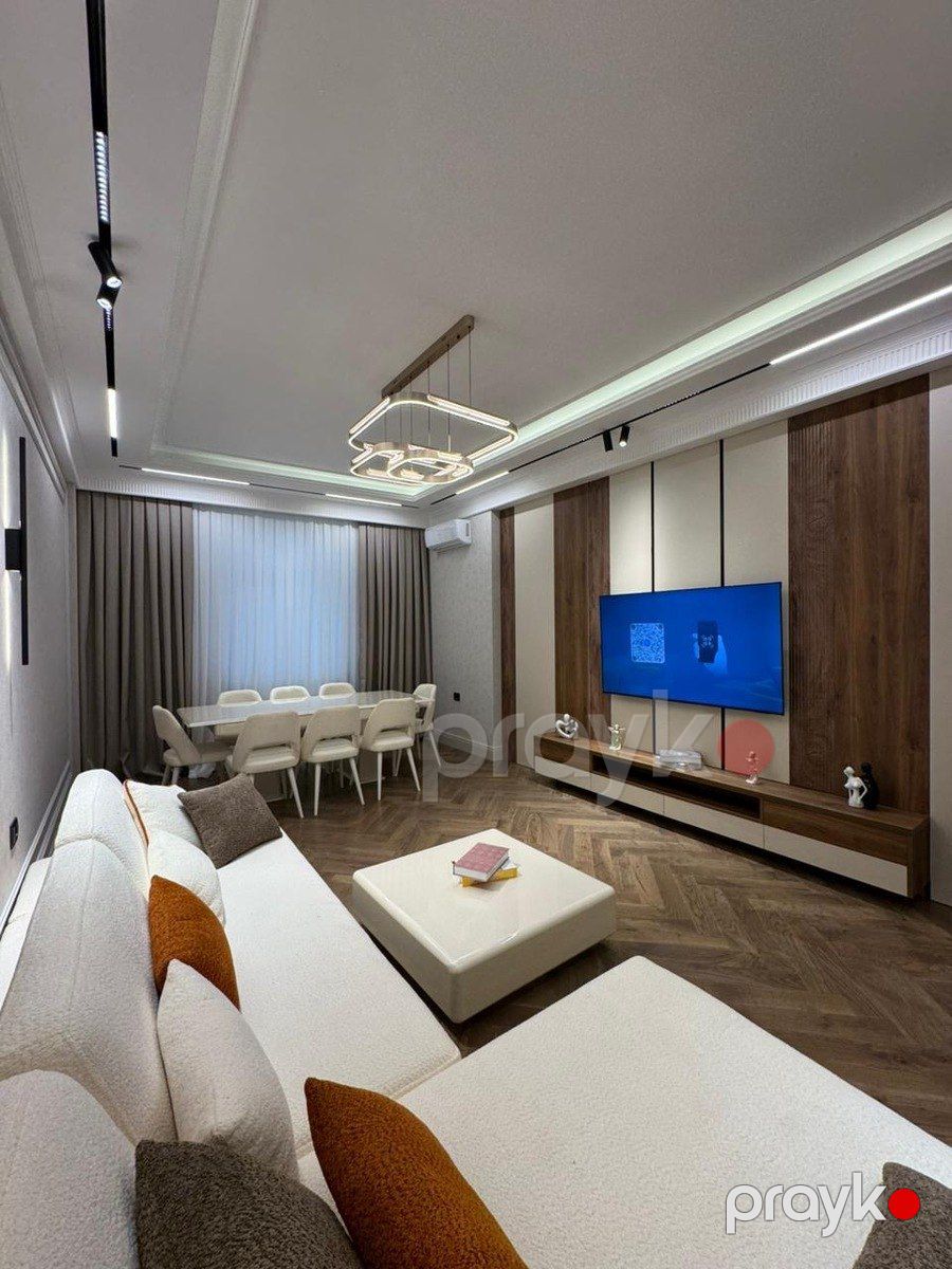 3-otaqlı yeni tikili, Elmlər Akademiyası m., 120 m² — Mənzil, Bakı (2)