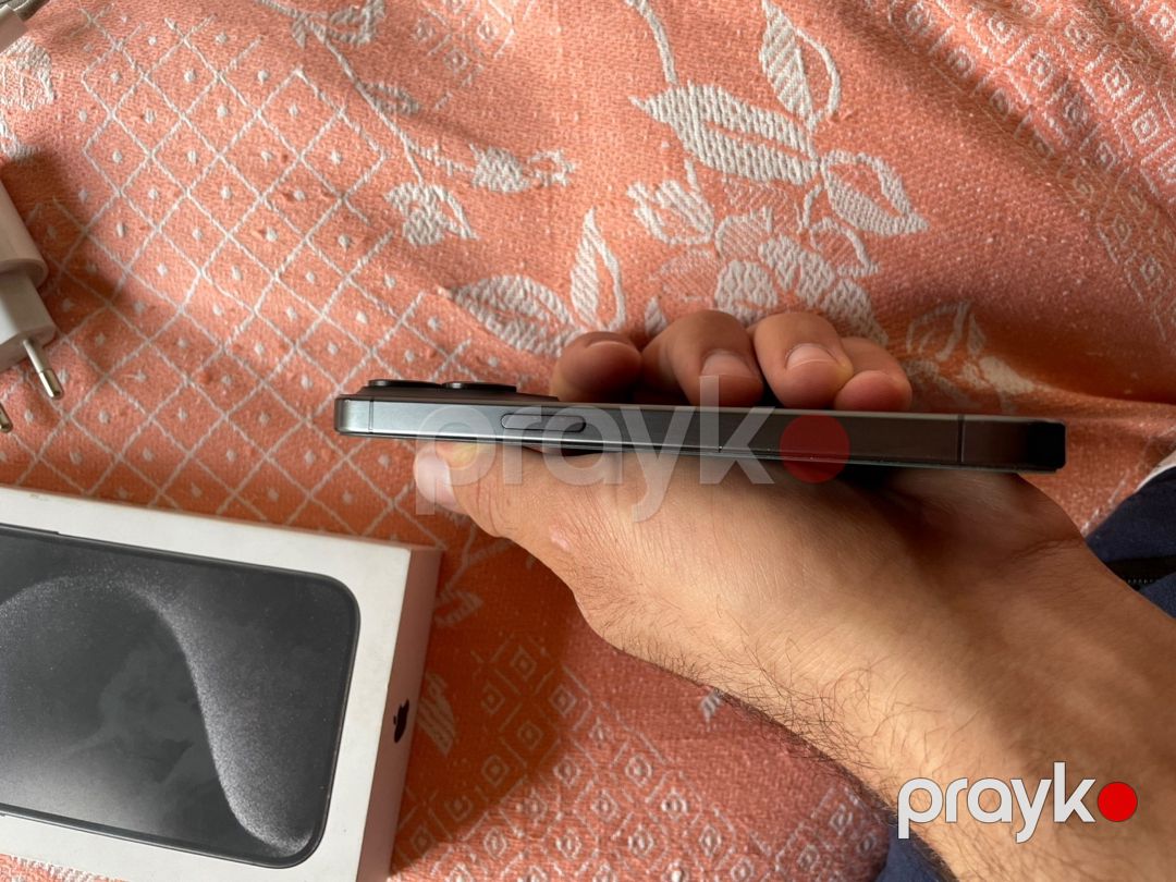 Apple iPhone 15 Pro Black Titanium 128GB/8GB — Smartfonlar, Bakı (8)