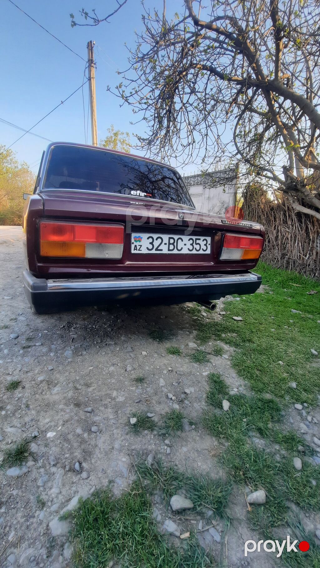 VAZ 2107 – tünd albalı rəngdə sedan Texniki və dizayn xüsusiyyətləri — Avtomobillər, Ucar (8)