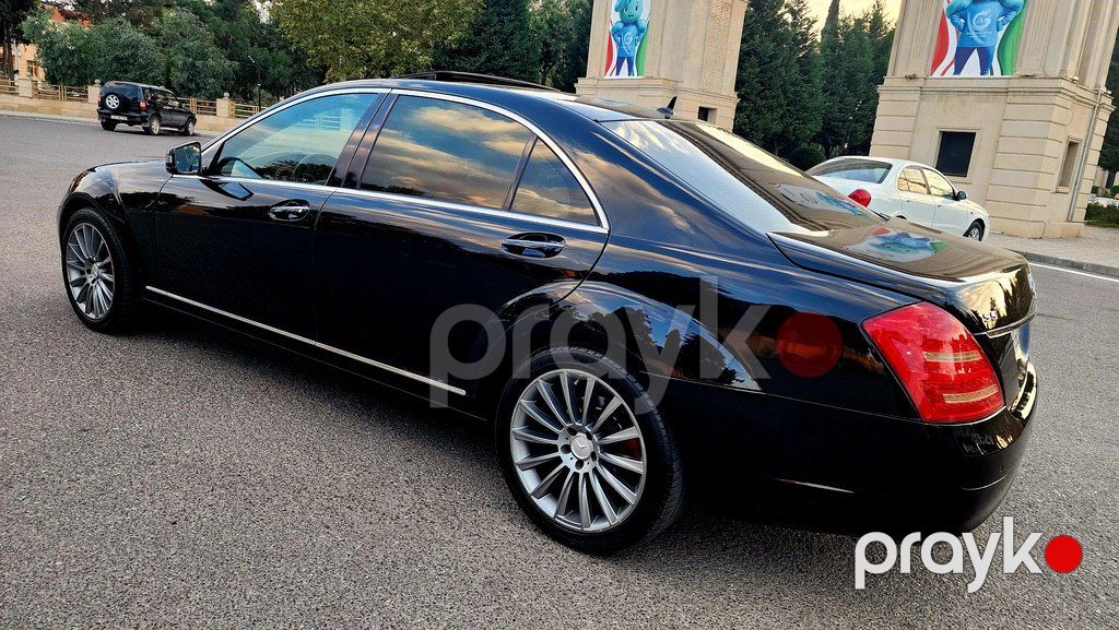 Mercedes S 350, 3.5 L, 2006 il, 216 350 km — Avtomobillər, Gəncə (4)
