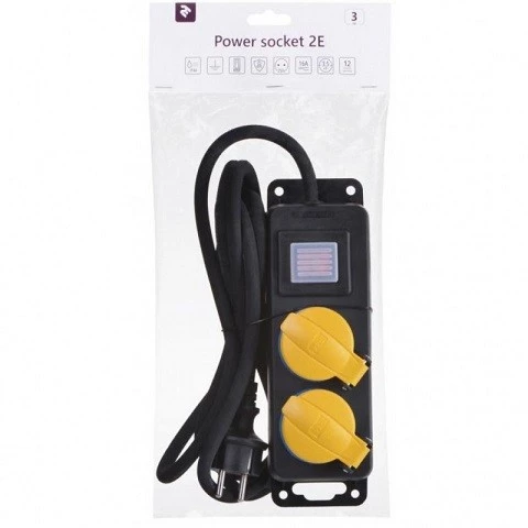 Power Socket 2E 2E-U02ESPM3 Elektrik şəbəkə filteri — Bakı