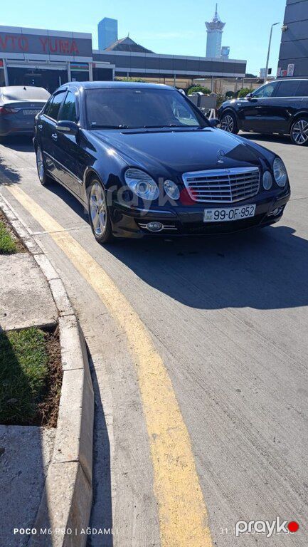 Mercedes E 220, 2.2 L, 2002 il, 350 000 km — Avtomobillər, Bakı (2)