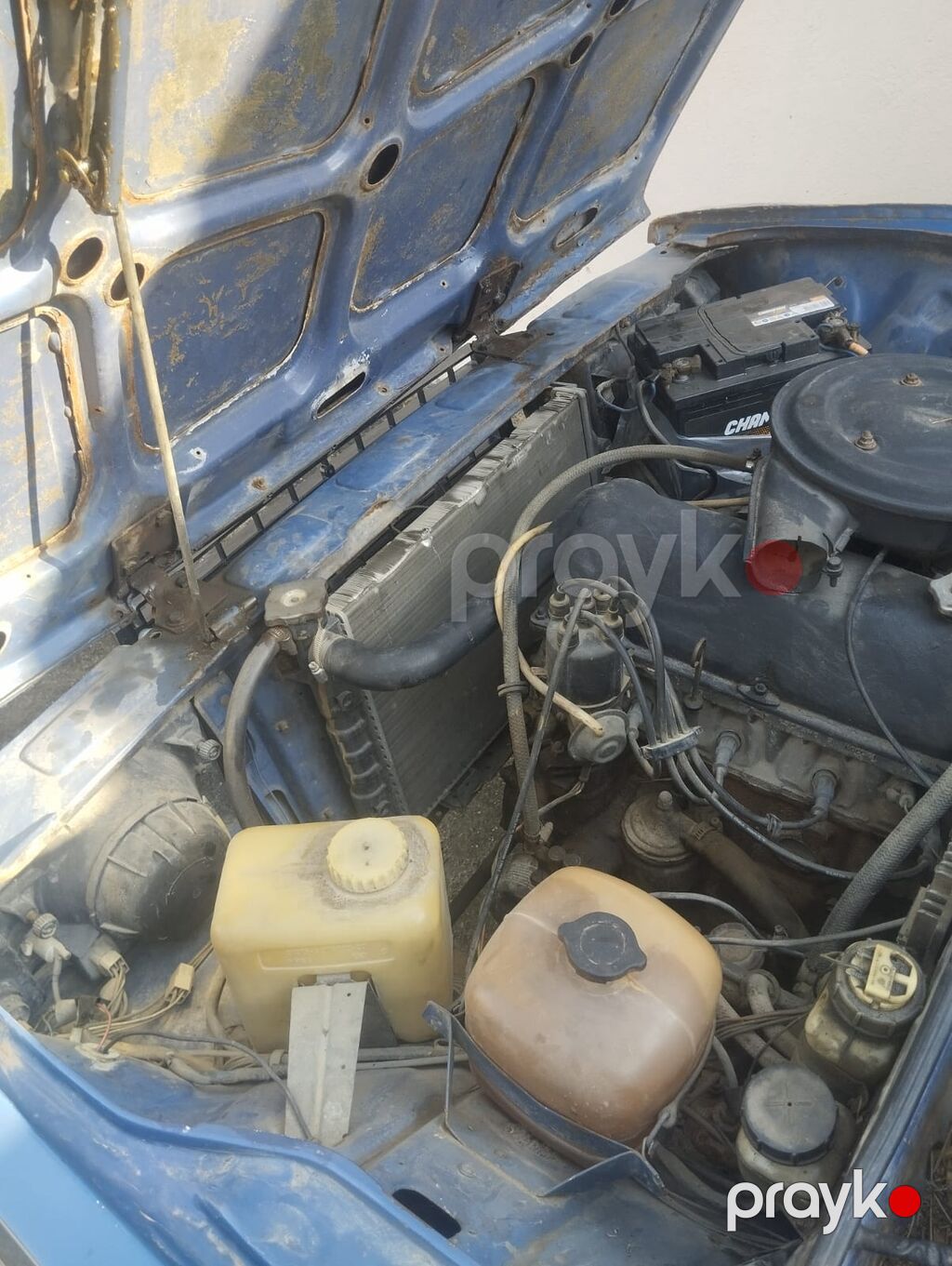 VAZ 2107 sedan, mavi rəng. - Kuzov: klassik 4 qapılı sedan, xrom — Avtomobillər, Bakı (9)