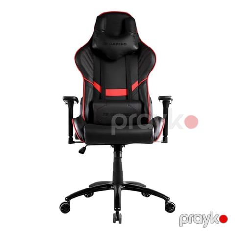 2E Gamıng Chair Hıbagon II, PU Leather, 3D-Armrests, black-red (2E-GC-HIB-BKRD) — Bakı