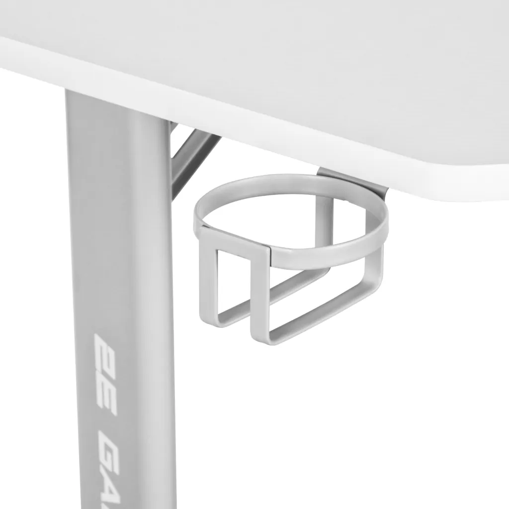2E Gamıng Table Otoroshı, 120x60x75cm, white-grey (2E-GT-OTO-WTGR) — Periferik cihazlar, Bakı (2)