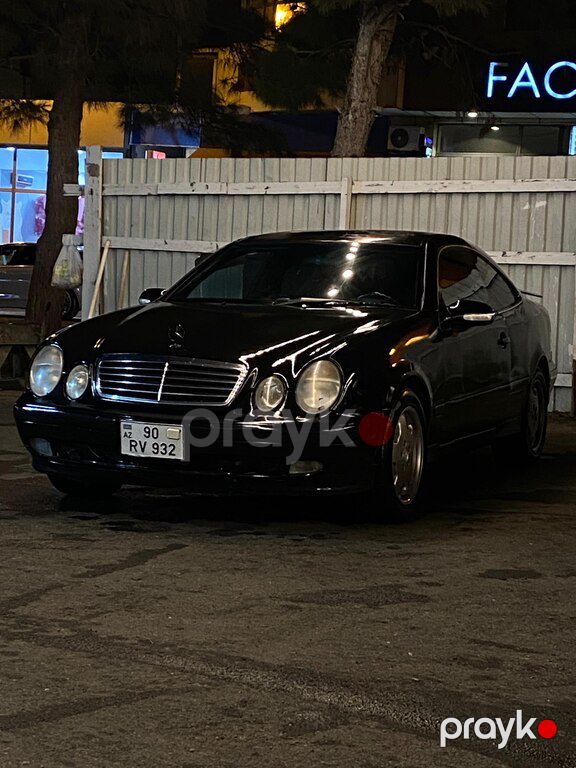 Mercedes CLK 200, 2.0 L, 1999 il, 126 500 km — Avtomobillər, Bakı (4)