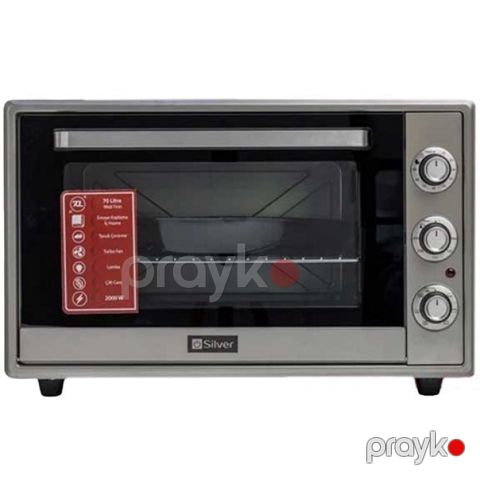 Silver SL-2070 Mikrodalğalı Soba 50L 1600W — Bakı