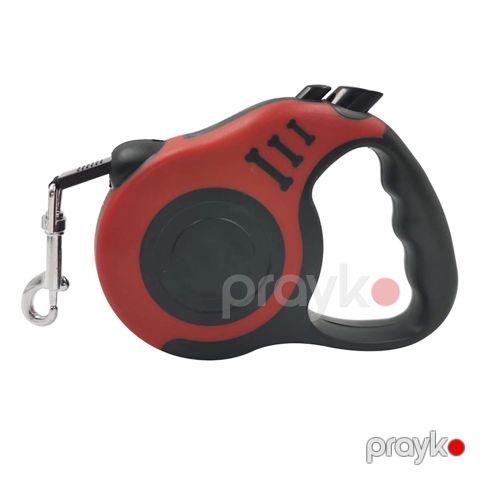 İtlər üçün xalta 006, qırmızı, plastik/neylon, 3 m — Bakı