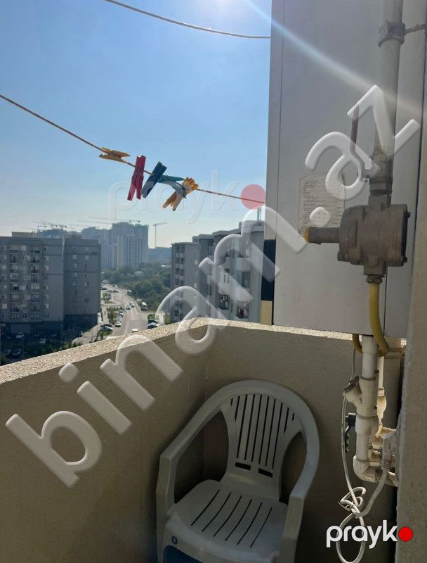 1 otaqlı Yeni tikili, Kirayə (aylıq), Bakı, Yasamal, İnşaatçılar — Mənzil, Bakı (6)