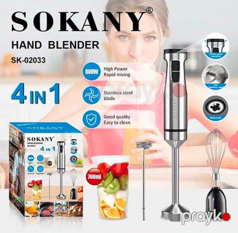 1848 Məhsulun adı: Blender Sokany SK-02033 Brend: Sokany — Bakı