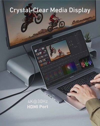 Anker PowerExpand 7-in-2 Usb-c Hub (A8371HA1) — Kabelləri, adapterlər və keçidçilər, Bakı (3)