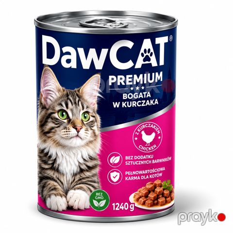 Konserv Daw Cat Baby Cat Toyuq, 400 q — Bakı